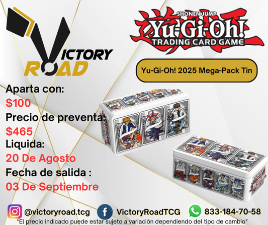 PREVENTA - Yu-Gi-Oh! 2025 Mega-Pack Tin