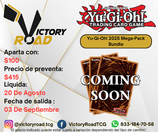 PREVENTA - Yu-Gi-Oh! 2025 Mega-Pack Bundle