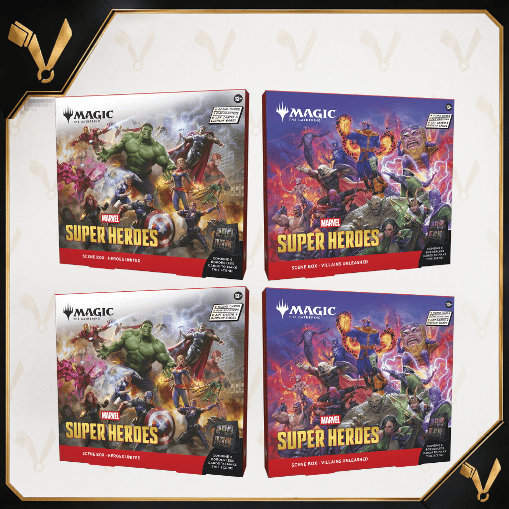 CASE Scene Box Marvel Super Hero (INGLÉS) - Victory Road TCG