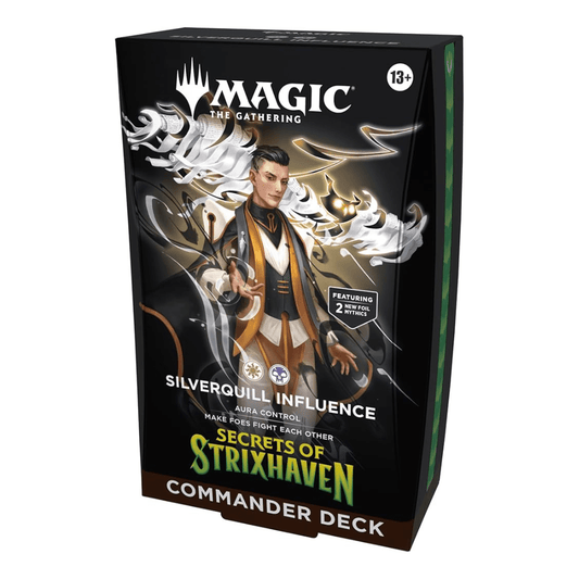 Commander Deck Secrets of Strixhaven Silverquill Influence (INGLÉS) - Victory Road TCG