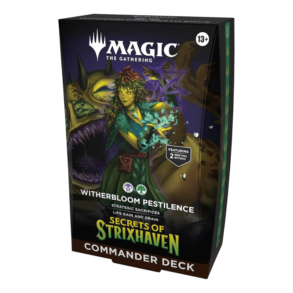Commander Deck Secrets of Strixhaven Witherbloom Pestilence (INGLÉS) - Victory Road TCG