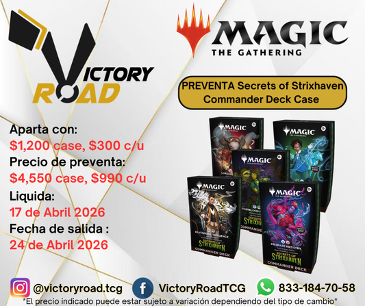PREVENTA Secrets of Strixhaven Commander Deck
