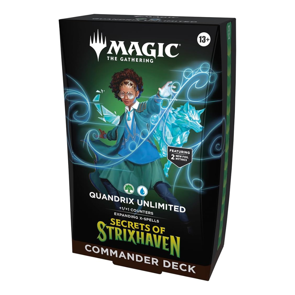 Commander Deck Secrets of Strixhaven Quandrix Unlimited (INGLÉS)