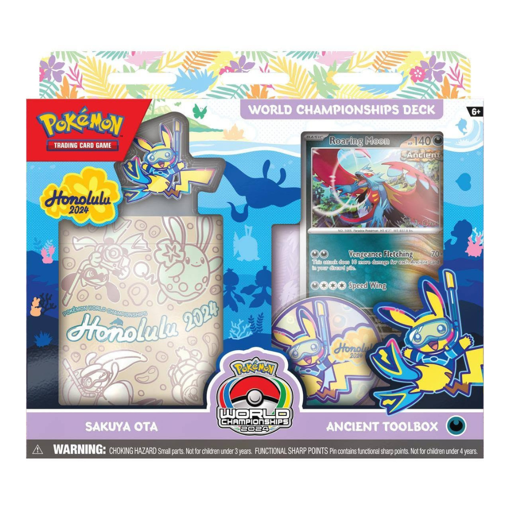 Deck Mundial Pokemon Roaring Moon 2024 (INGLÉS) - Victory Road TCG