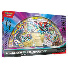 Pokemon hydregon ex and dragapult EX premium collection