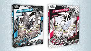 S&V 10.5 Black Bolt & White Flare Binder Collection - Ingles