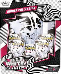 S&V 10.5 Black Bolt & White Flare Binder Collection - Ingles