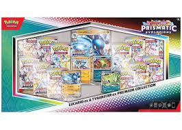 Pokemon Lucario ex and tyranitar ex premium collection