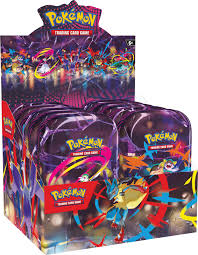 Pokemon Mini tin mega evolution display