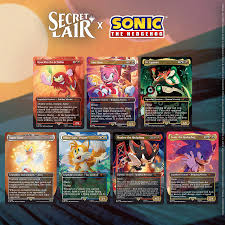 MTG Sonic the headhog Secret lair