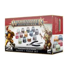 WARHMMER AOS - PAINTS + TOOL SET