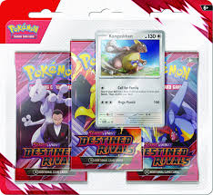 Pokemon TCG:  ESP Scarlet & Violet 10 Destined Rivals- 3-Booster Blister
