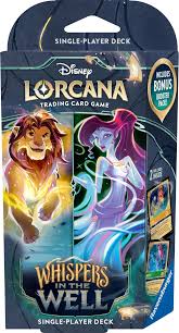 Single Player Deck Whispers In The Well  Megara & Simba (INGLÉS)