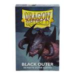 Dragon Shield Black Outer Matte, 100 fundas