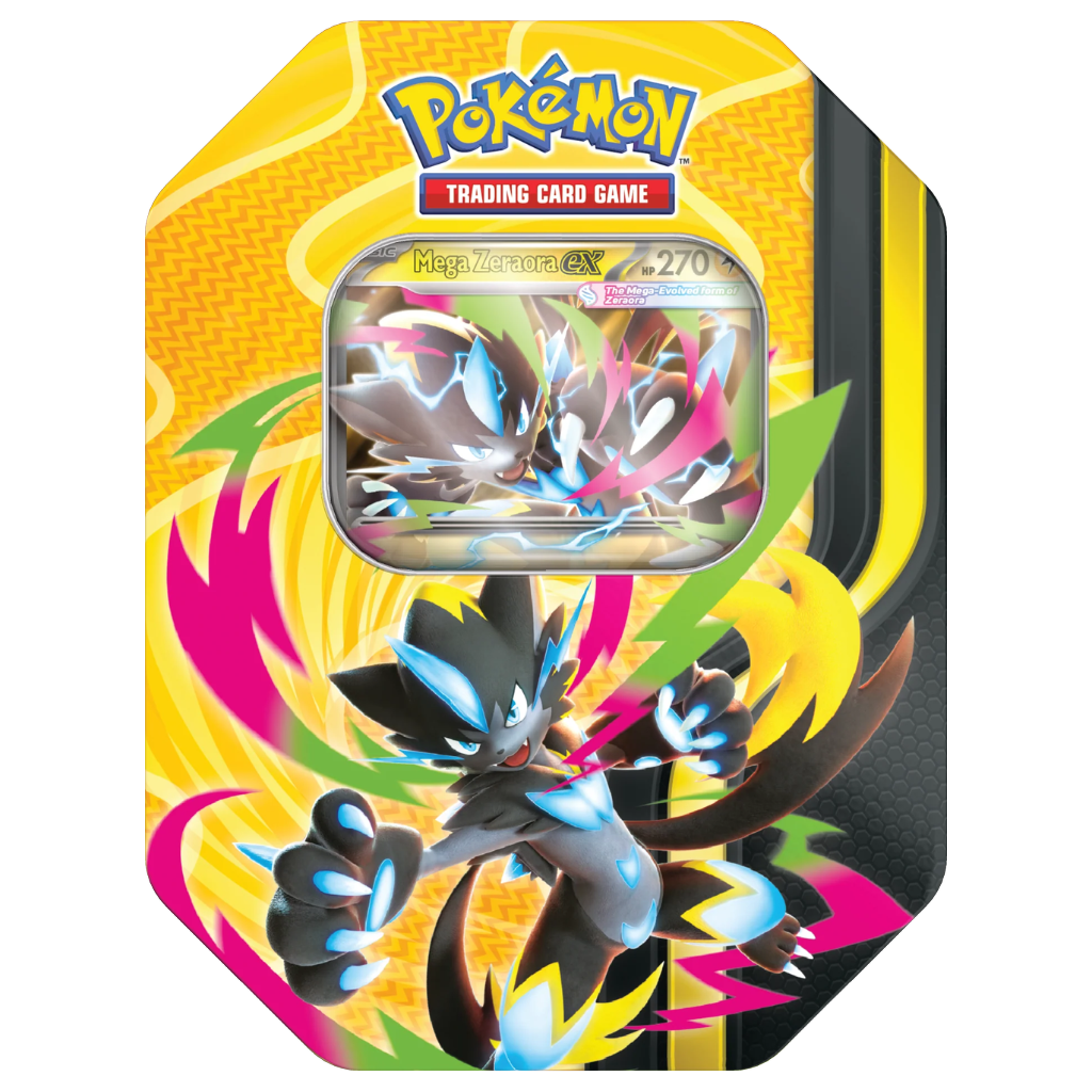 Mega Forces Tin Mega Zeraora Ex (ESPAÑOL) - Victory Road TCG