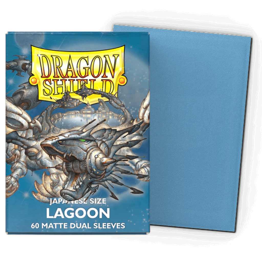 Micas Dragon Shield Japanese Dual Matte Lagoon Saras 60ct - Victory Road TCG