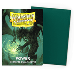 Micas Dragon Shield Standard Dual Matte Green/Power 100ct - Victory Road TCG