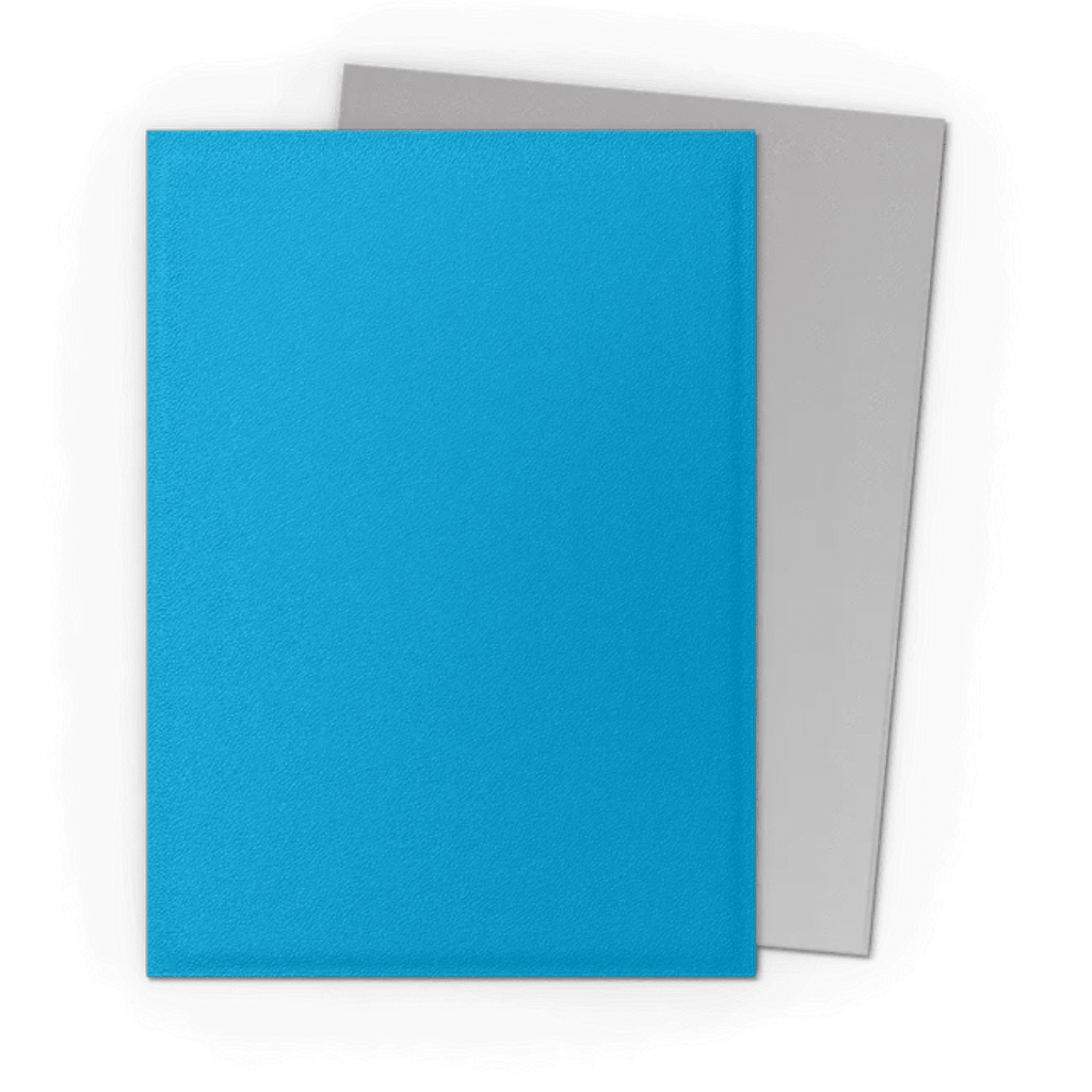 Micas Dragon Shield Standard Dual Matte Sky Blue & Silver 100ct - Victory Road TCG