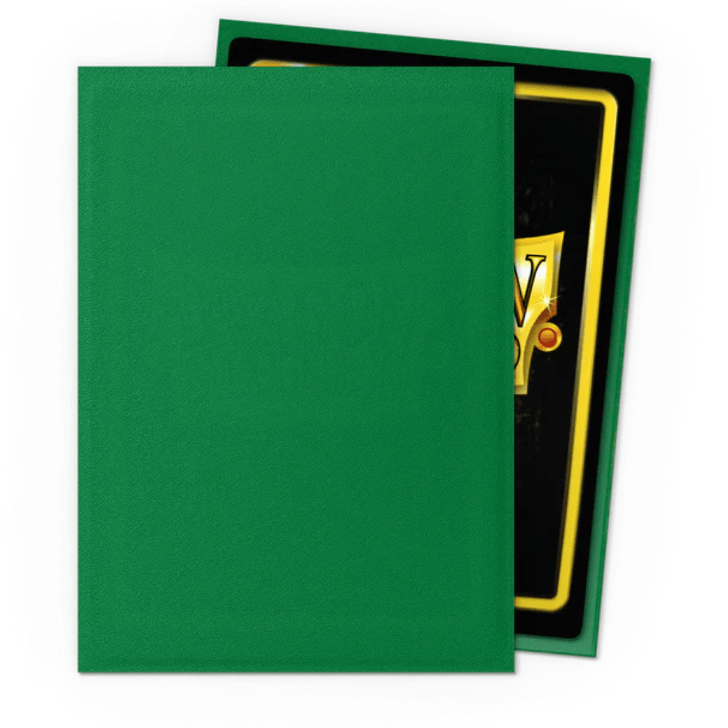 Micas Dragon Shield Standard Matte Green 100ct - Victory Road TCG