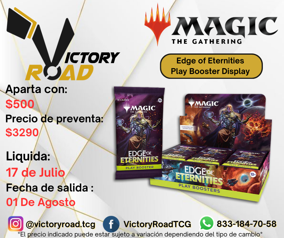 Preventa - MTG: Edge of Eternities -  Play Booster Display