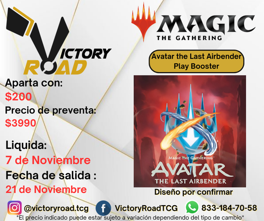 Avatar MTG - play booster - preventa