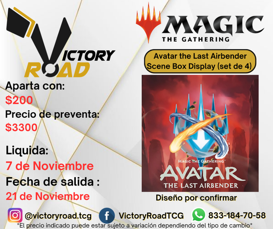 Avatar MTG - escene box display - preventa