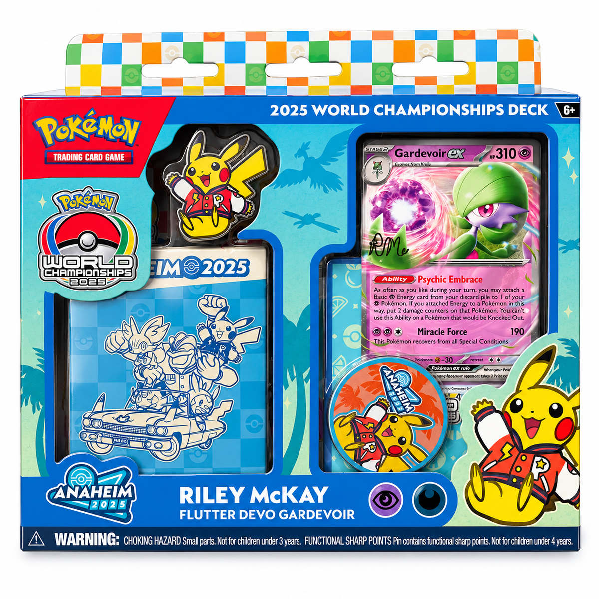 2025 World Championships Deck Riley McKay Flutter Devo Gardevoir