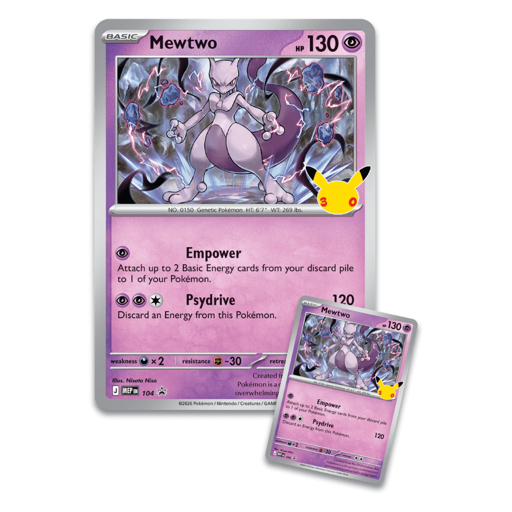 PREVENTA Mewtwo Figure Collection 30th Celebration (INGLÉS) - Victory Road TCG