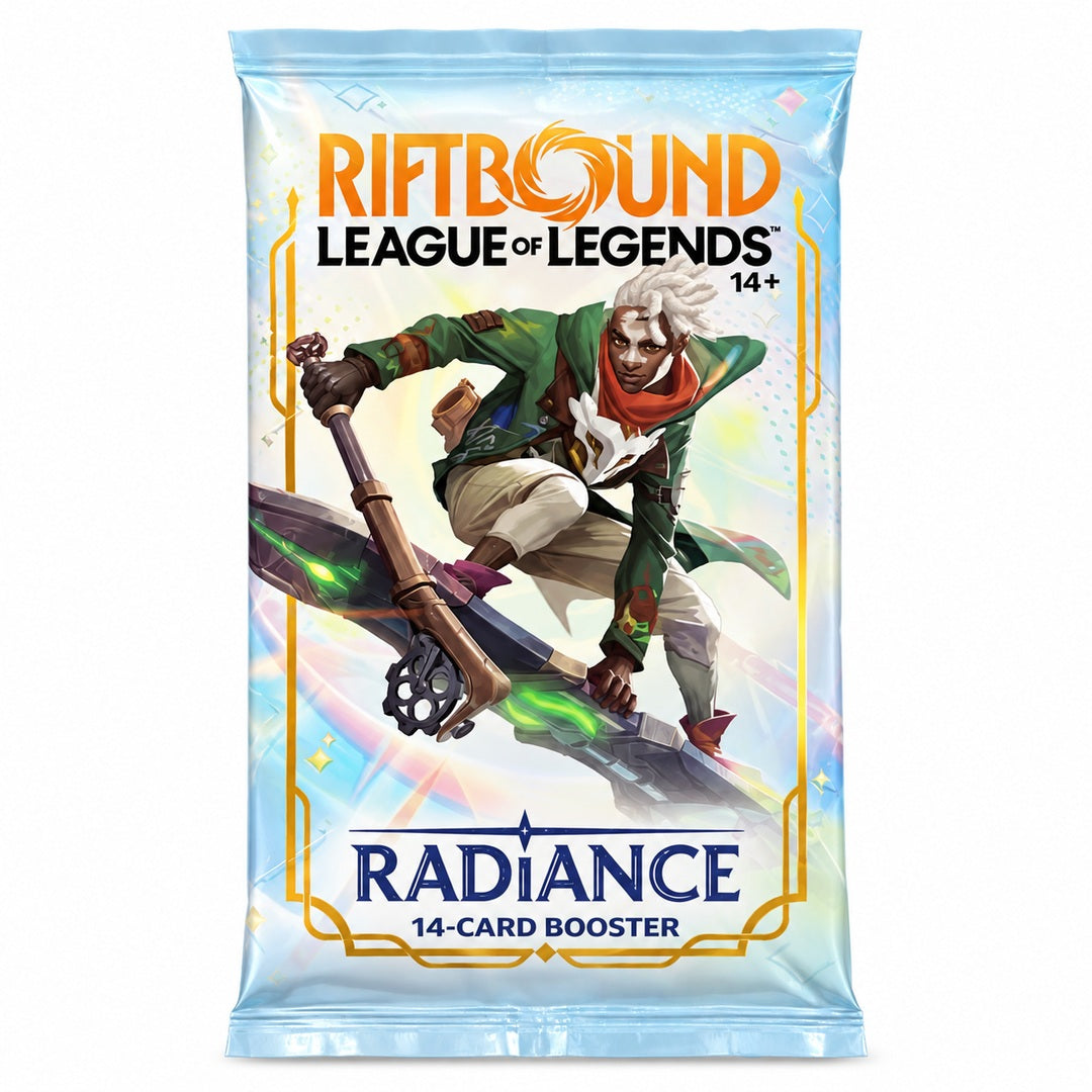 Riftbound Radiance Booster Pack 14 cartas inglés