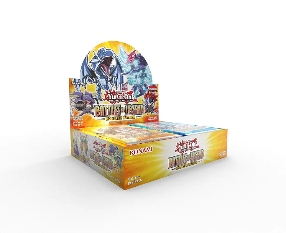 YUGIOH - Battle of Legends Monter Mayhem Booster Box