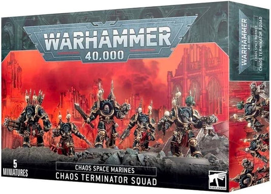 WARHAMMER 40K - CHAOS TERMINATOR SQUAD
