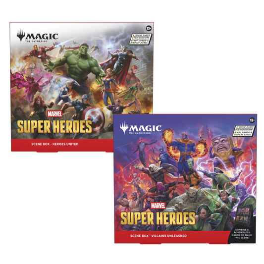 Scene Box Marvel Super Hero (INGLÉS) - Victory Road TCG