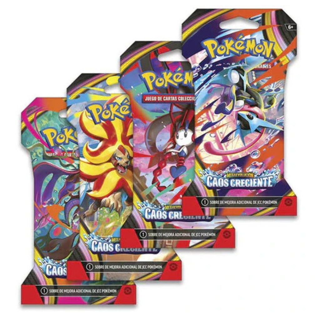 Sleeved Booster Pack Chaos Rising (INGLES) - Victory Road TCG