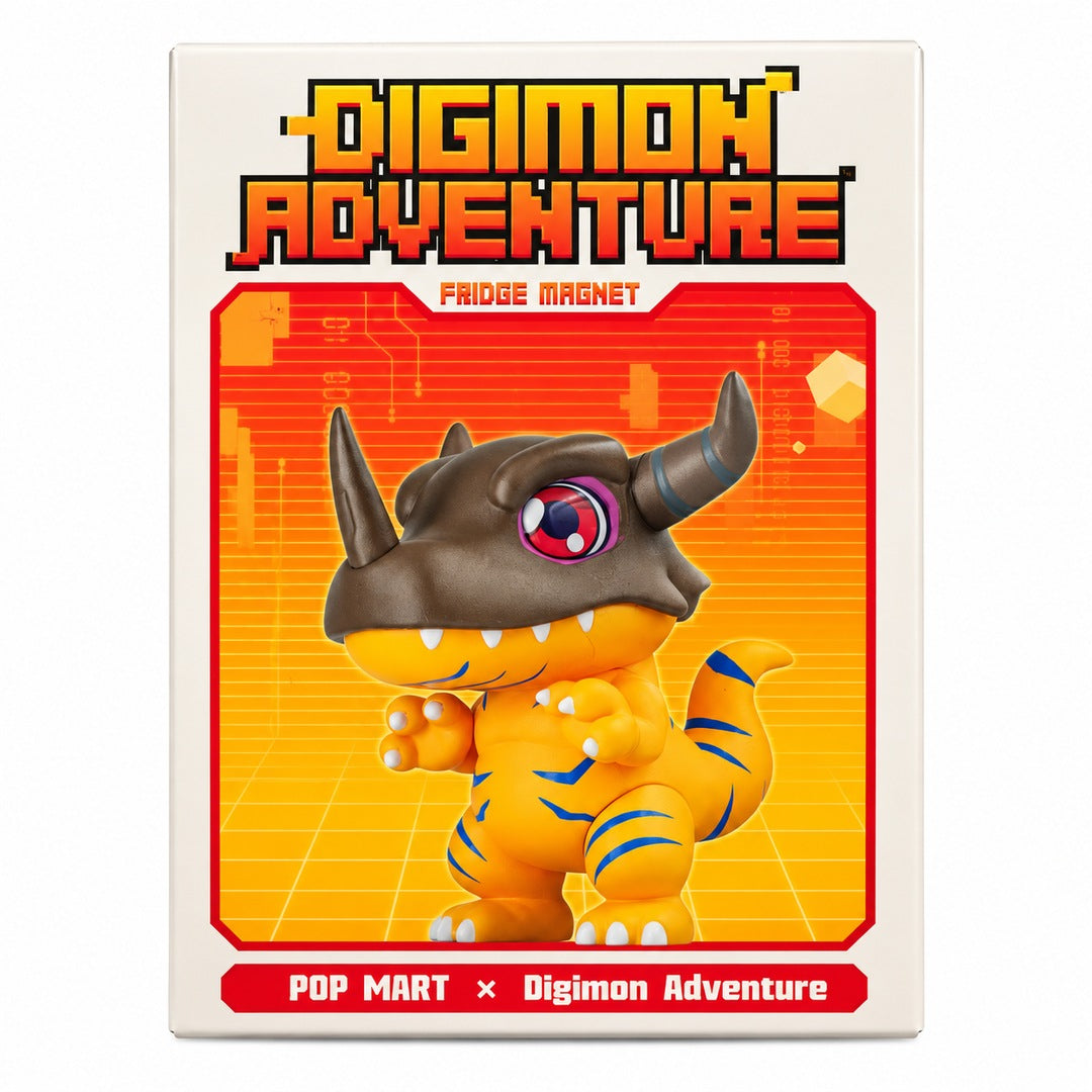 POP MART Digimon Adventure Fridge Magnet Series Figures – Greymon