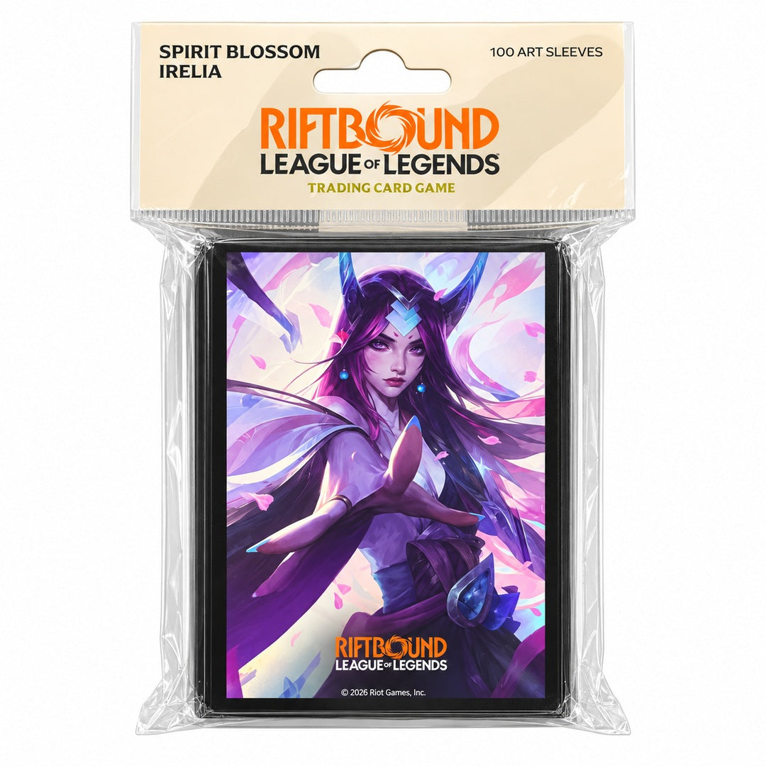 Riftbound: Spiritforged Art Sleeves – Spirit Blossom Irelia (100)